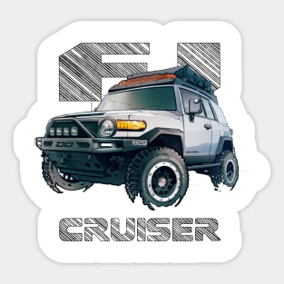 FJ Cruiser (XJ10) – Iceberg Sticker